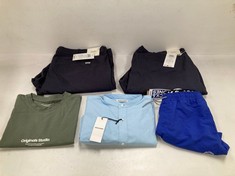 5 X JACK&JONES GARMENTS VARIOUS SIZES AND MODELS INCLUDING LIGHT BLUE SHIRT SIZE S - LOCATION 14A.