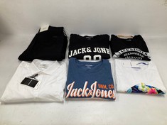 6 X JACK&JONES GARMENTS VARIOUS SIZES AND MODELS INCLUDING WHITE SHIRT SIZE XL - LOCATION 10A.