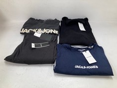 4 X JACK&JONES GARMENTS VARIOUS SIZES AND MODELS INCLUDING GREY TROUSERS SIZE L - LOCATION 6A.