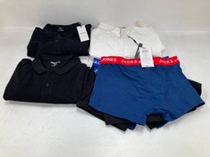 4 X JACK&JONES GARMENTS VARIOUS SIZES AND MODELS INCLUDING 5 PANTS SIZE M - LOCATION 2A.