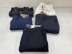 5 X DOCKERS GARMENTS VARIOUS SIZES AND MODELS INCLUDING BLACK POLO SHIRT SIZE - XL LOCATION 15A.