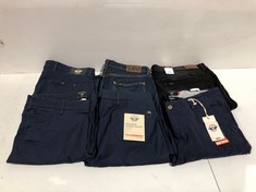 6 X PALNTALON GOOD BRAND VARIOUS SIZES AND MODELS INCLUDING DOCKERS AND LEE - LOCATION 43A.