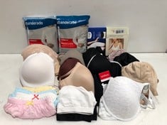 VARIETY OF UNDERWEAR VARIOUS BRANDS AND SIZES INCLUDING TRIUMPH BRA - LOCATION 28A.