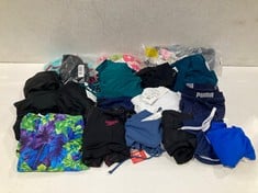 VARIETY OF MEN'S AND WOMEN'S SWIMMING COSTUMES VARIOUS SIZES AND MODELS INCLUDING SPEEDO BLACK SWIMMING COSTUME SIZE 46 - LOCATION 20A.