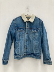 JACKET LEVIS COLOUR BLUE (FABLE) SIZE M - LOCATION 46B.