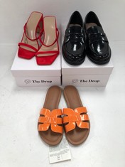 3 X THE DROP SHOES VARIOUS MODELS AND SIZES INCLUDING SANDALS SIZE 36 - LOCATION 15B.