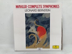 LEONARD BERNSTEIN MAHLER SYMPHONIES COLLECTION 16 LP - LOCATION 15B.