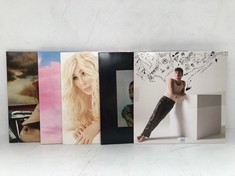 5 X VINYL VARIOUS ARTISTS INCLUDING TAYLOR SWIFT - LOCATION 19B.