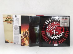 5 X VINYL VARIOUS ARTISTS INCLUDING AC DC - LOCATION 23B.