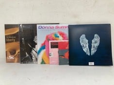 6 X VINYLS VARIOUS ARTISTS INCLUDING DONNA SUMMER LOCATION 51B .