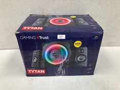 TRUST GAMING X GAMING SPEAKER SET WITH LIGHTING - LOCATION 9C.