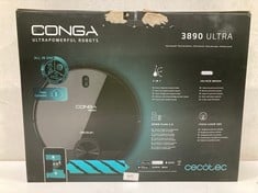 ROBOT HOOVER BRAND CECOTEC MODEL CONGA ULTRAPOWERFUL 3890 BLACK - LOCATION 17C.