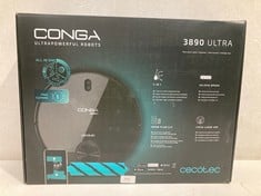 ROBOT HOOVER BRAND CECOTEC MODEL CONGA ULTRAPOWERFUL 3890 BLACK - LOCATION 21C.