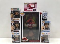 8 X FUNKO POP VARIOUS MODELS INCLUDING JURASSIC PARK 03 - LOCATION 22C.