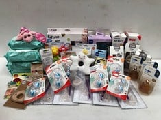 RANGE OF BABY ITEMS INCLUDING NUK SOOTHERS - LOCATION 10C.