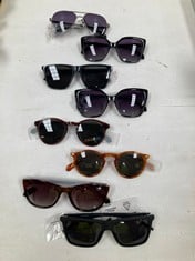 8 X POLAROID SUNGLASSES VARIOUS MODELS INCLUDING ROUND BLACK SUNGLASSES - LOCATION 2C.