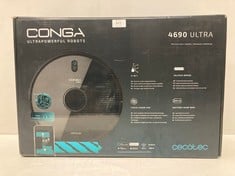 ROBOT HOOVER BRAND CECOTEC MODEL CONGA ULTRAPOWERFUL 4690 BLACK - LOCATION 7C.