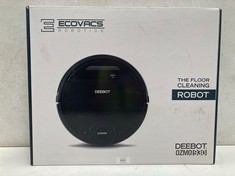 ECOVACS DEEBOT OZMO 930 - 4-IN-1 ROBOT HOOVER: SWEEPS, VACUUMS, MOPS AND SCRUBS, SMART LASER MAPPING, ALEXA COMPATIBLE, APP, WIFI, RESUMES CLEANING AFTER RECHARGING, VOICE REPORTING, CARPETS - LOCATI