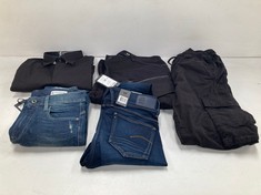 5 X VARIOUS MAKES AND MODELS INCLUDING BLACK SCHOTT TROUSERS SIZE M - LOCATION 34A.