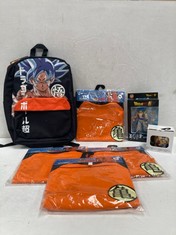 7 X DRAGON BALL ITEMS INCLUDING BACKPACK AND MUG - LOCATION 47C.