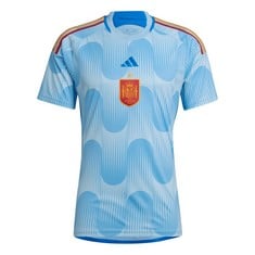 10 X ADIDAS SPAIN, UNISEX JERSEY, SEASON 2022/23 OFFICIAL SECOND TEAM JERSEY, SIZE XL - LOCATION 47C.