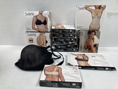 13 X SELENE GARMENTS VARIOUS MODELS AND SIZES INCLUDING AURORA BRA SIZE 110C - LOCATION 51C.