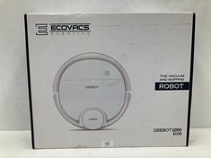 ROBOT HOOVER AND MOP BRAND ECOVACS MODEL DEENOT OZMO 900 WHITE - LOCATION 48C.