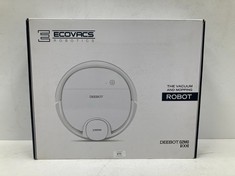 ROBOT HOOVER AND MOP BRAND ECOVACS MODEL DEENOT OZMO 900 WHITE - LOCATION 48C.