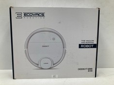 ROBOT HOOVER AND MOP BRAND ECOVACS MODEL DEENOT OZMO 900 WHITE - LOCATION 44C.