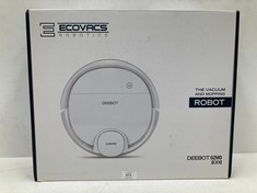 ROBOT HOOVER AND MOP BRAND ECOVACS MODEL DEENOT OZMO 900 WHITE - LOCATION 44C.