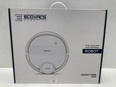 ECOVACS DEEBOT OZMO 900 - 4-IN-1 ROBOT HOOVER: SWEEPS, VACUUMS, MOPS AND SCRUBS, INTELLIGENT LASER MAPPING, ALEXA COMPATIBLE, APP, WIFI, RESUMES CLEANING AFTER RECHARGING, VOICE REPORTING, WHITE 20C