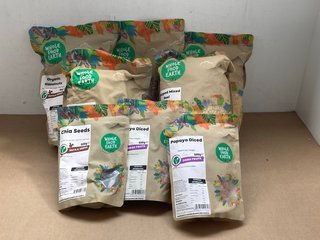 QTY OF ASSORTED WHOLE EARTH FOODS TO INCLUDE 3KG PACK OF CHOPPED MIXED PEEL - BBE 19/9/24: LOCATION - J8