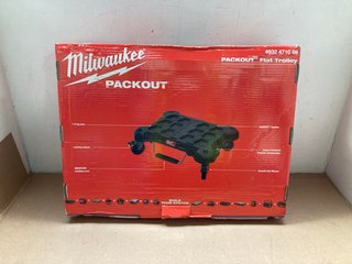 MILWAUKEE PACKOUT FLAT TROLLEY - RRP £115.00: LOCATION - J13