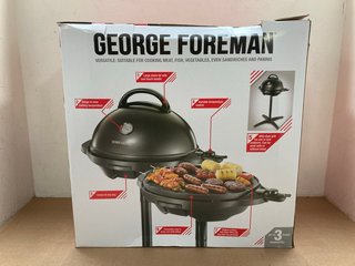 GEORGE FOREMAN INDOOR/OUTDOOR BBQ GRILL: LOCATION - J18