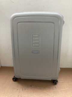 SAMSONITE SPINNER LARGE SUITCASE IN GREY: LOCATION - J22