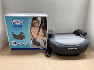 JOVIKIDS BOOSTER SEAT ALSO INCLUDE GRACO BOOSTER MAX R129 ISOFIX BACKLESS BOOSTER SEAT: LOCATION - I1