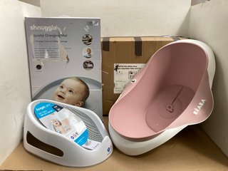 QTY OF KIDS ITEMS TO INCLUDE ANGEL SOFT-TOUCH BABY BATH SUPPORT: LOCATION - I2