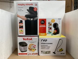 4X HOUSEHOLD ITEMS TO INCLUDE TEFAL BREAD MAKER WITH YOGHURT POT ACCESSORY: LOCATION - I3