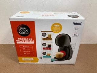 DELONGHI NESCAFE DOLCE GUSTO PICCOLO XS COFFEE MACHINE BUNDLE: LOCATION - I5