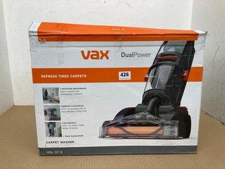 VAX W86-DP-B DUAL POWER CARPET WASHER: LOCATION - I6