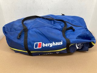 BERGHAUS NIGHT FALL ADHARA 500 TENT - RRP £600.00: LOCATION - I8