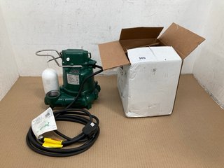 ZOELLA 53-0065 U53 PUMP: LOCATION - I10