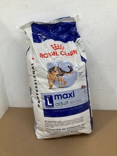 PACK OF ROYAL CANIN MAXI 20KG DOG BISCUITS - BBE 6/25: LOCATION - I11