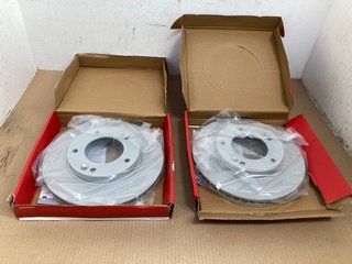 2 X HERTH+BUSS BRAKE DISCS: LOCATION - I12