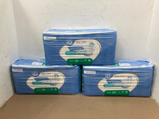 3 X PACKS OF ID SLIP INCONTINENCE PADS: LOCATION - H16