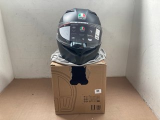 AGV K3 FULL FACE MOTORCYCLE HELMET IN MATTE BLACK - SIZE XXL: LOCATION - J5