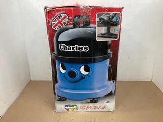 NUMATIC CVC370 CHARLES CYLINDER WET & DRY VACUUM CLEANER - RRP £179.99: LOCATION - H1