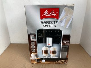 MELITTA BARISTA TS SMART F850-101 SILVER BEAN TO CUP COFFEE MACHINE - RRP £669.95: LOCATION - E4