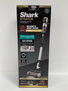 SHARK HZ3000UKT STRATOS PET PRO MODEL CORDED STICK VACUUM CLEANER - RRP £299.99: LOCATION - FRONT BOOTH