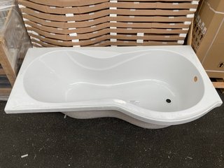 VITRA DELPHI 1700 X 900MM NTH RH SHOWER BATH - RRP £618: LOCATION - B7